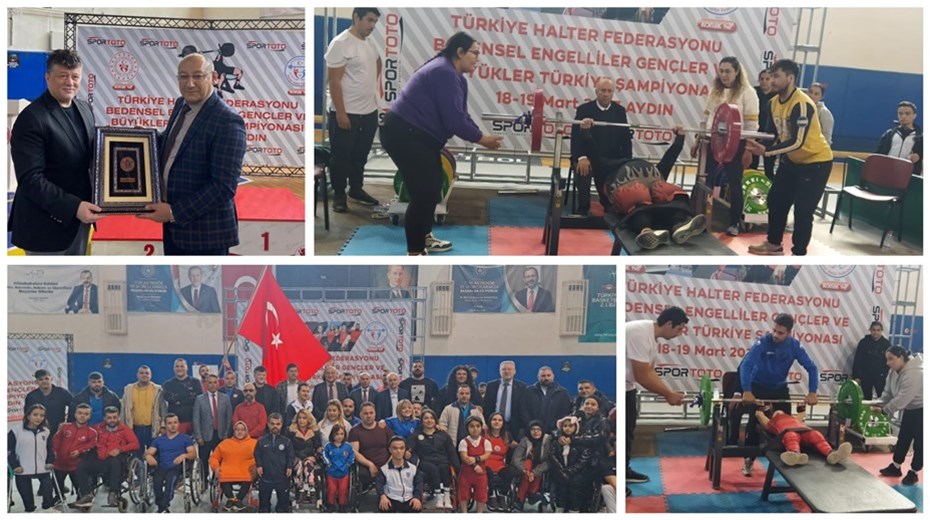 AYDIN’DA HALTER ŞAMPİYONASI RÜZGARI ESTİ