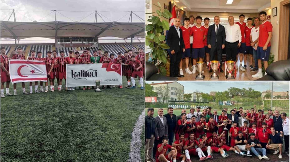 KUŞADASI KÜÇÜK ADA SPOR U16 TÜRKİYE ŞAMPİYONU OLDU