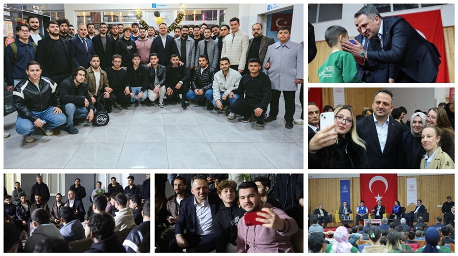 Gençlik ve Spor Bakan Yardımcısı Dr. Enes Eminoğlu Aydın’da Gençlerle Buluştu