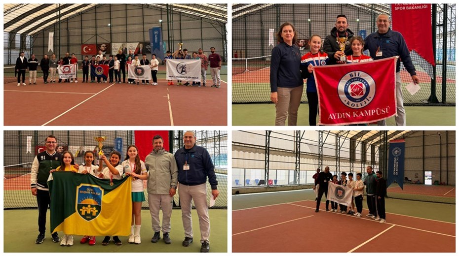Okul Sporları Tenis Küçükler Müsabakaları Tamamlandı