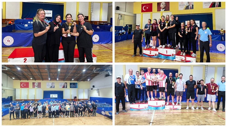KAMU SPOR OYUNLARI’NDA MASA TENİSİ HEYECANI YAŞANDI