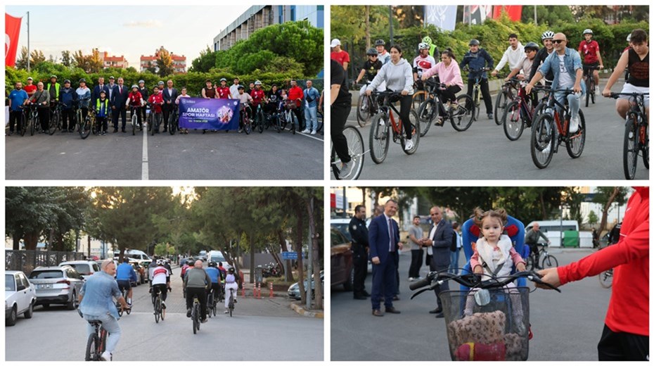 PEDALLAR SAĞLIK VE SPOR İÇİN DÖNDÜ