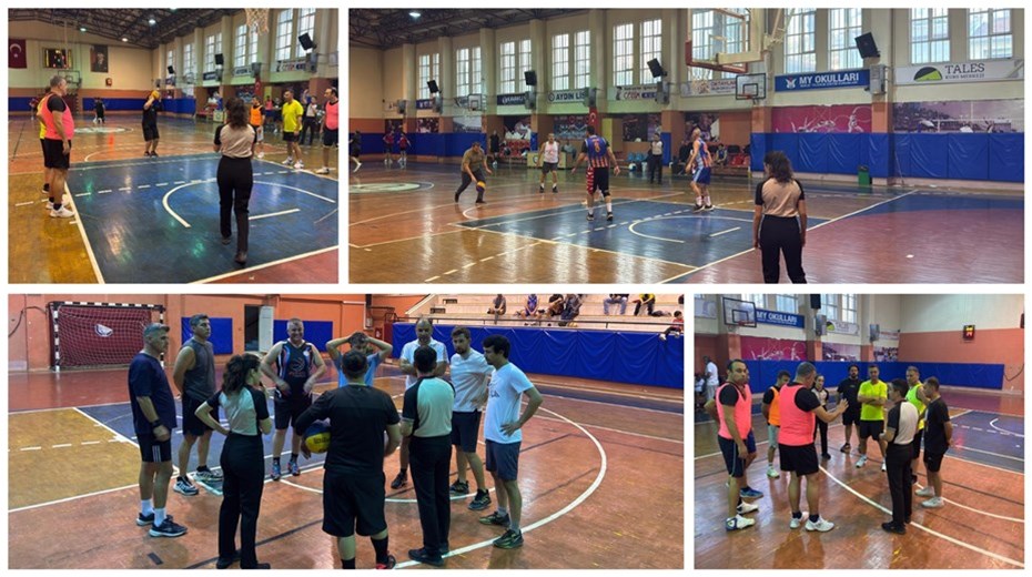 KAMU SPOR OYUNLARI 3X3 BASKETBOL GRUP MÜSABAKALARI BAŞLADI