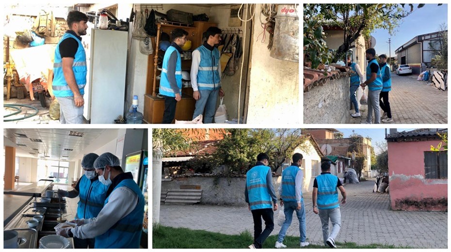 KOMŞULUK SOFRASINDA GÖNÜLLÜLÜK BULUŞMASI