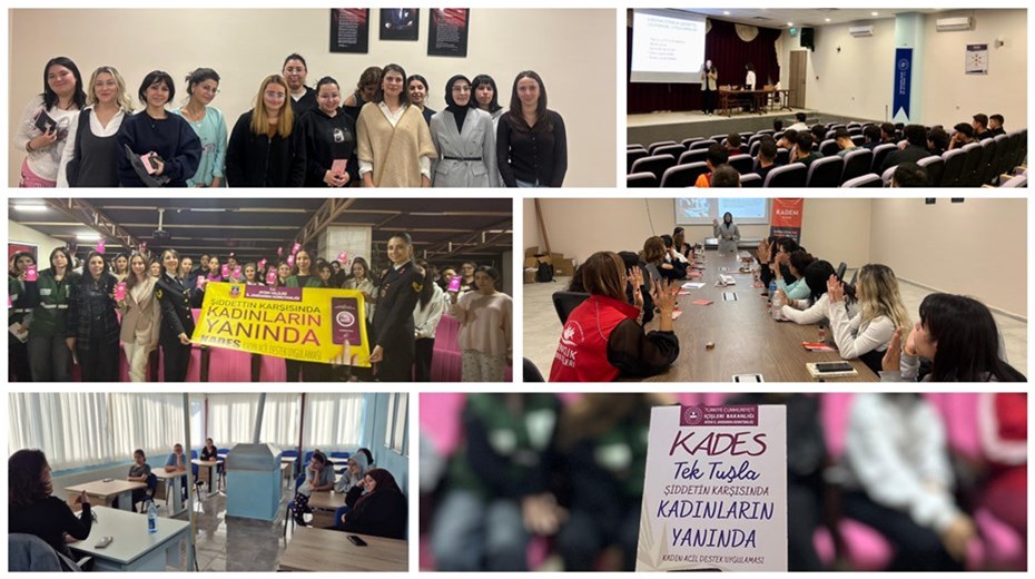 YURTLARIMIZDA 25 KASIM’DA KADINA ŞİDDETE KARŞI FARKINDALIK SEFERBERLİĞİ