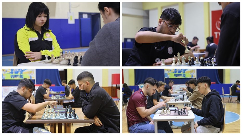 KREDİ VE YURTLAR GENEL MÜDÜRLÜĞÜ SATRANÇ TURNUVASI BAŞLADI