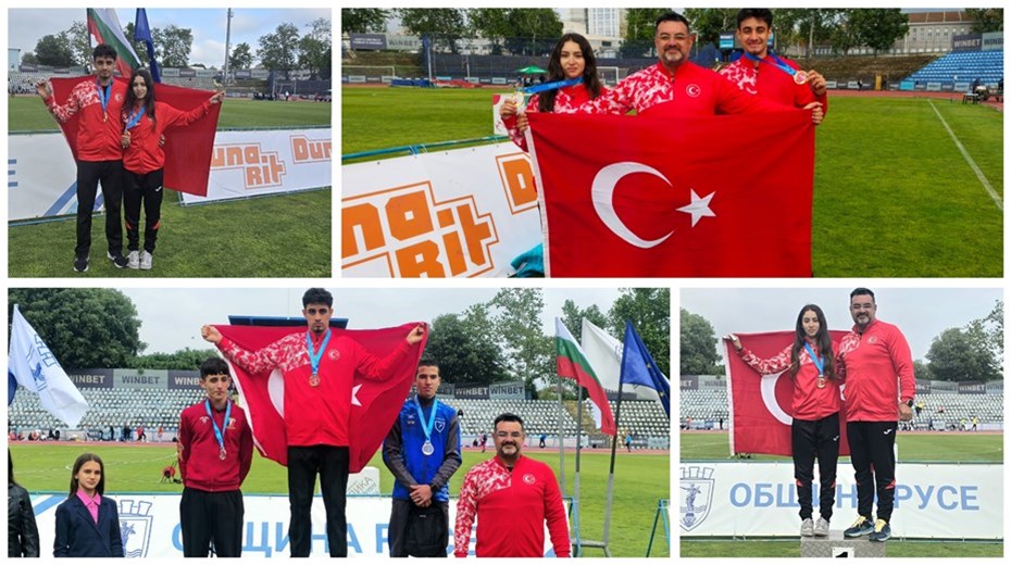 AYDINLI SPORCULAR BULGARİSTAN'DA TARİH YAZDI!