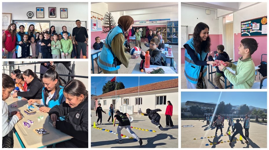 YURTLARIMIZDAKİ ÖĞRENCİLERİMİZDEN ÇOCUKLARIMIZA ANLAMLI ETKİNLİKLER