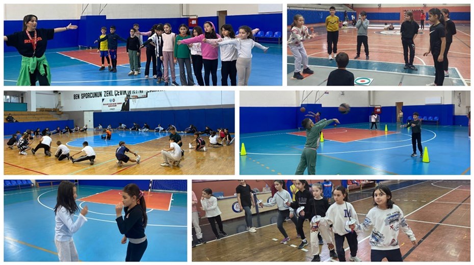 SPORTİF YETENEK TARAMASI KAPSAMINDA ANTRENMANLAR DEVAM EDİYOR