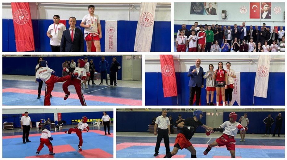 OKUL SPORLARI KİCK-BOKS MÜSABAKALARI GERMENCİK’TE GERÇEKLEŞTİRİLDİ