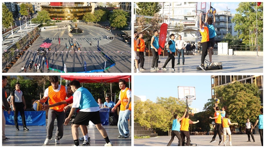 Atatürk Kent Meydanı’nda 3x3 Basketbol Coşkusu