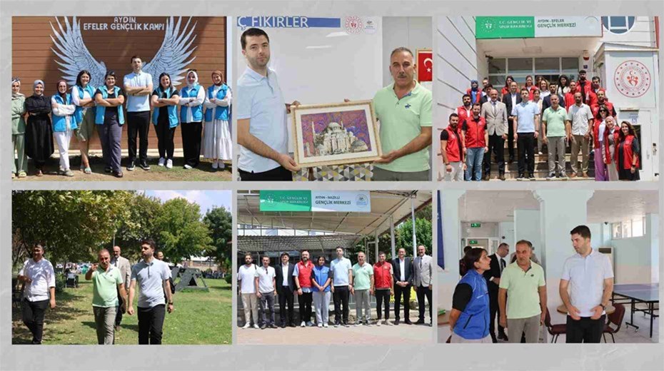 GENÇLİK HİZMETLERİ GENEL MÜDÜRÜ AYDIN’DA İNCELEMELERDE BULUNDU