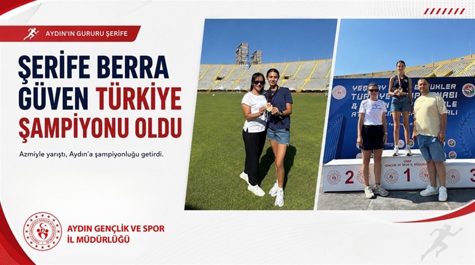 ŞERİFE BERRA GÜVEN TÜRKİYE ŞAMPİYONU OLDU
