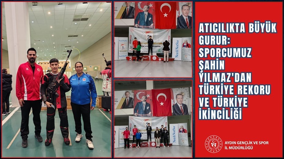 ATICILIKTA BÜYÜK GURUR: SPORCUMUZ ŞAHİN YILMAZ'DAN TÜRKİYE REKORU VE TÜRKİYE İKİNCİLİĞİ