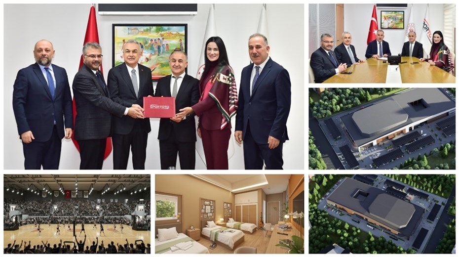 AYDIN’A 4.000 SEYİRCİ KAPASİTELİ SPOR SALONU VE KAMP EĞİTİM MERKEZİ İÇİN YATIRIM PROTOKOLÜ İMZALANDI