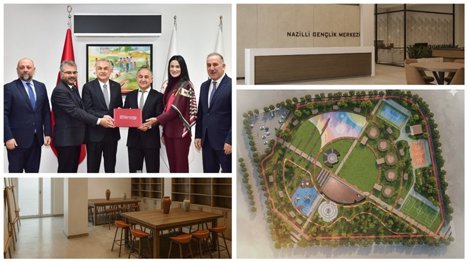 NAZİLLİ GENÇLİK MERKEZİ İÇİN PROTOKOL İMZALANDI