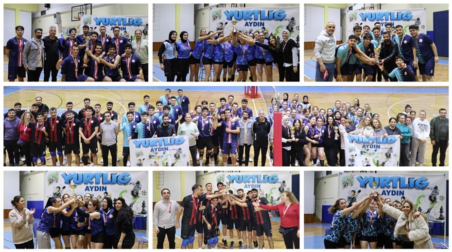 YURTLİG VOLEYBOL TURNUVASI TAMAMLANDI